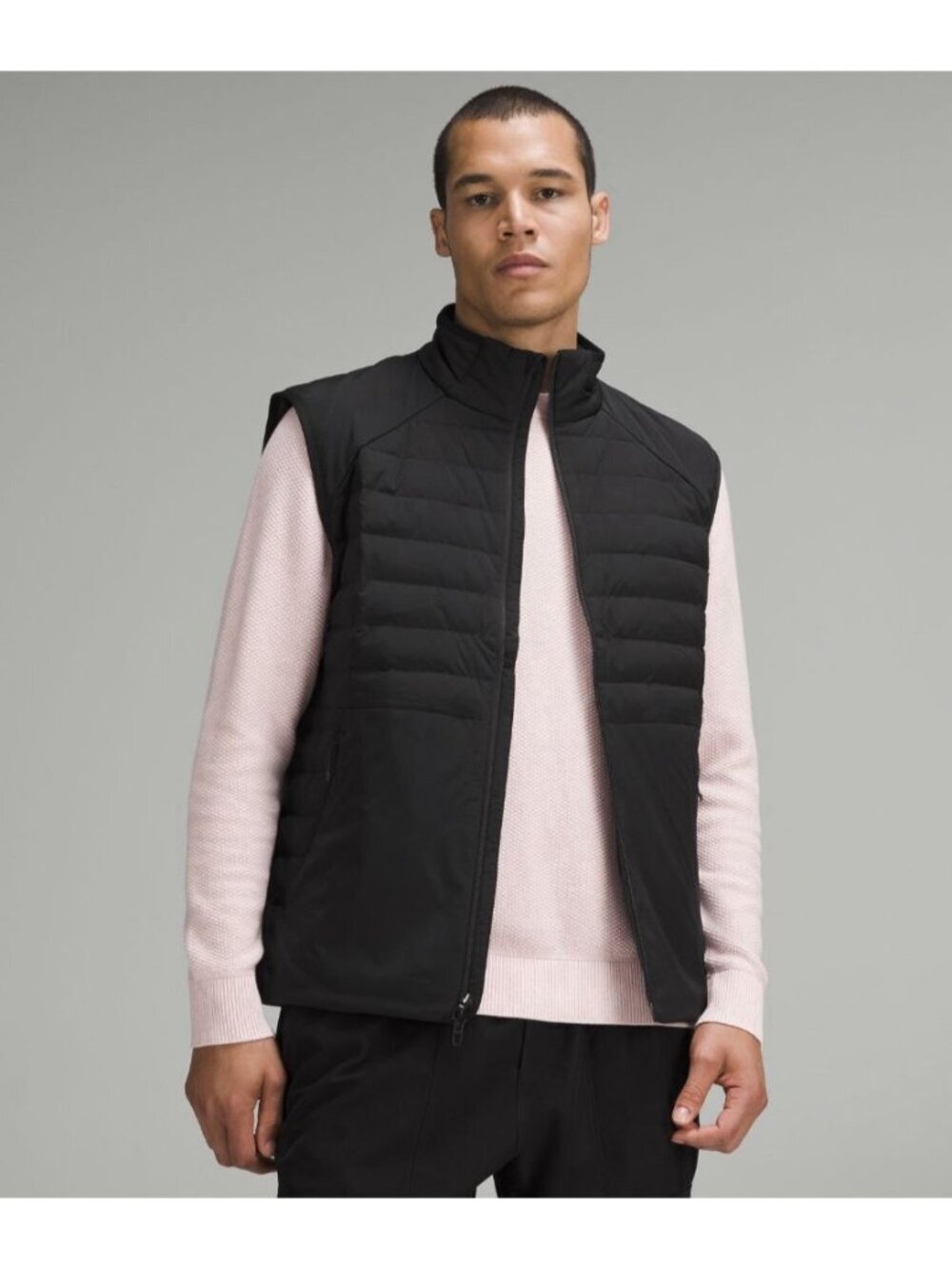 Lululemon Men’s Black Down For It All Vest Size XXL